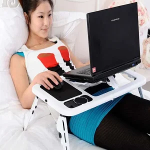 Multi-functional Laptop Table With Cooling Fan