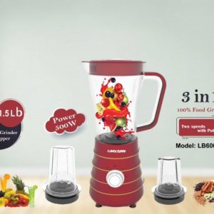 Blender (3 in 1 function) Juicers Make your milk shakes easily.